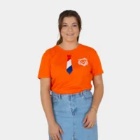 Leeuw in het Hempie shirt oranje Gentleman - Afbeelding 3